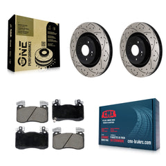 Transit Auto KDC-101145 Disc Brake Kit for 2018-2023 Genesis G70, Kia Stinger - Front product image