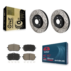 Transit Auto KDC-101146 Disc Brake Kit for 2019-2023 Mercedes-Benz CLA250, Mercedes-Benz A220 - Front product image
