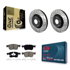 Transit Auto KDC-101154 Disc Brake Kit for 2020-2023 Ford Bronco Sport, Lincoln Corsair, Ford Escape - Front product image