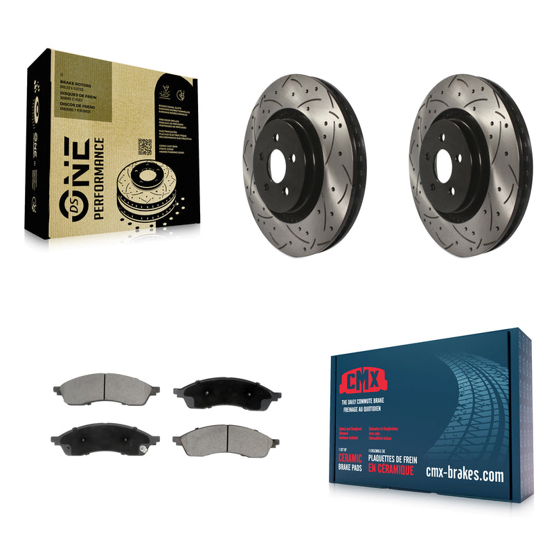 Transit Auto KDC-101156 Disc Brake Kit for 2022-2023 Lincoln Nautilus - Front product image