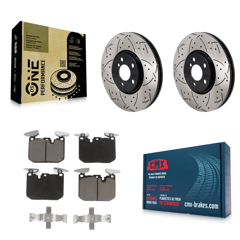Transit Auto KDC-101162 Disc Brake Kit for 2020-2022 Mini Cooper - Front product image