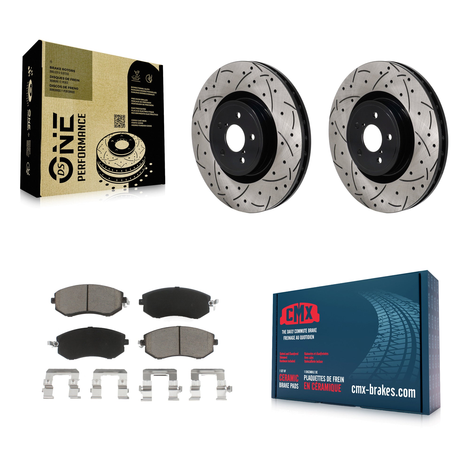 Transit Auto KDC-101174 Disc Brake Kit for 2019 Toyota 86 - Front product image