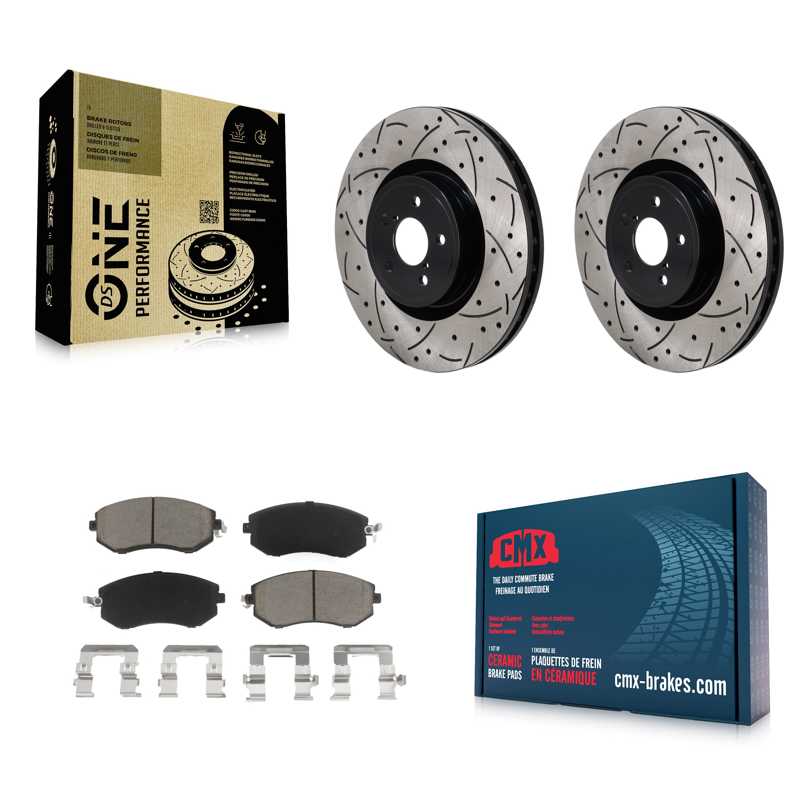 Transit Auto KDC-101174 Disc Brake Kit for 2019 Toyota 86 - Front product image