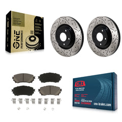 Transit Auto KDC-101176 Disc Brake Kit for 2021 Mazda 6 - Front product image