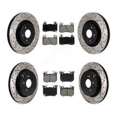 Transit Auto KDC-101181 Disc Brake Kit for 2018-2022 Genesis G70, Kia Stinger - Front and Rear product image