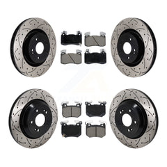 Transit Auto KDC-101182 Disc Brake Kit for 2022 Genesis G70 - Front and Rear product image