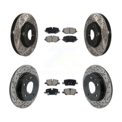 Transit Auto KDC-101189 Disc Brake Kit for 2020-2024 Chevrolet Trailblazer, Buick Encore GX - Front and Rear product image