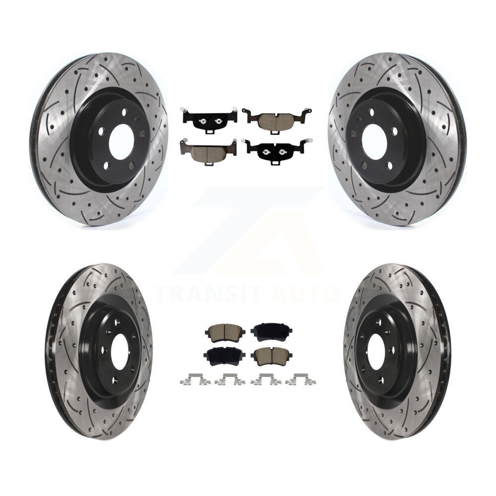 Transit Auto KDC-101190 Disc Brake Kit for 2020-2023 Audi A4 allroad, Audi A5 Quattro, Audi A6 Quattro - Front and Rear product image