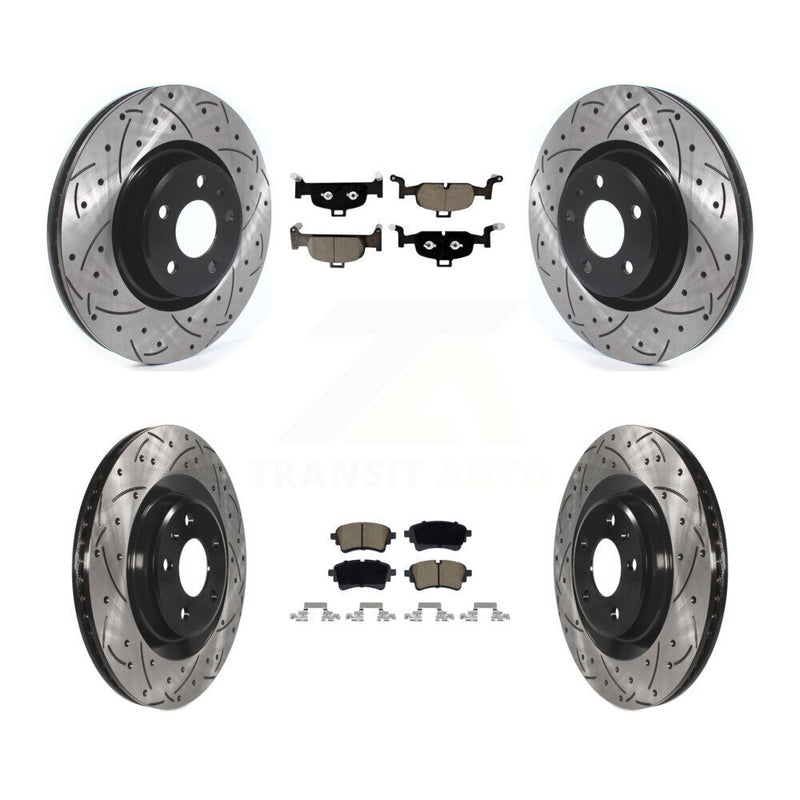 Transit Auto KDC-101190 Disc Brake Kit for 2020-2023 Audi A4 allroad, Audi A5 Quattro, Audi A6 Quattro - Front and Rear product image