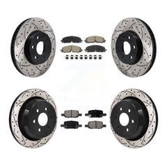 Transit Auto KDC-101192 Disc Brake Kit for 2021-2022 Chevrolet Colorado, GMC Canyon - Front and Rear product image