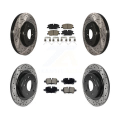 Transit Auto KDC-101193 Disc Brake Kit for 2020-2024 Chevrolet Equinox, GMC Terrain, Chevrolet Malibu - Front and Rear product image