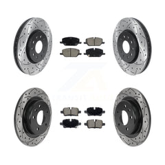 Transit Auto KDC-101194 Disc Brake Kit for 2021 Chevrolet Equinox, GMC Terrain - Front and Rear product image