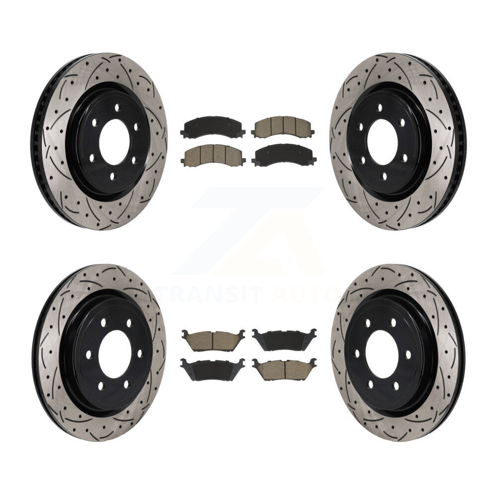 Transit Auto KDC-101197 Disc Brake Kit for 2021-2025 Ford Expedition, Lincoln Navigator, Ford F-150 - Front and Rear product image
