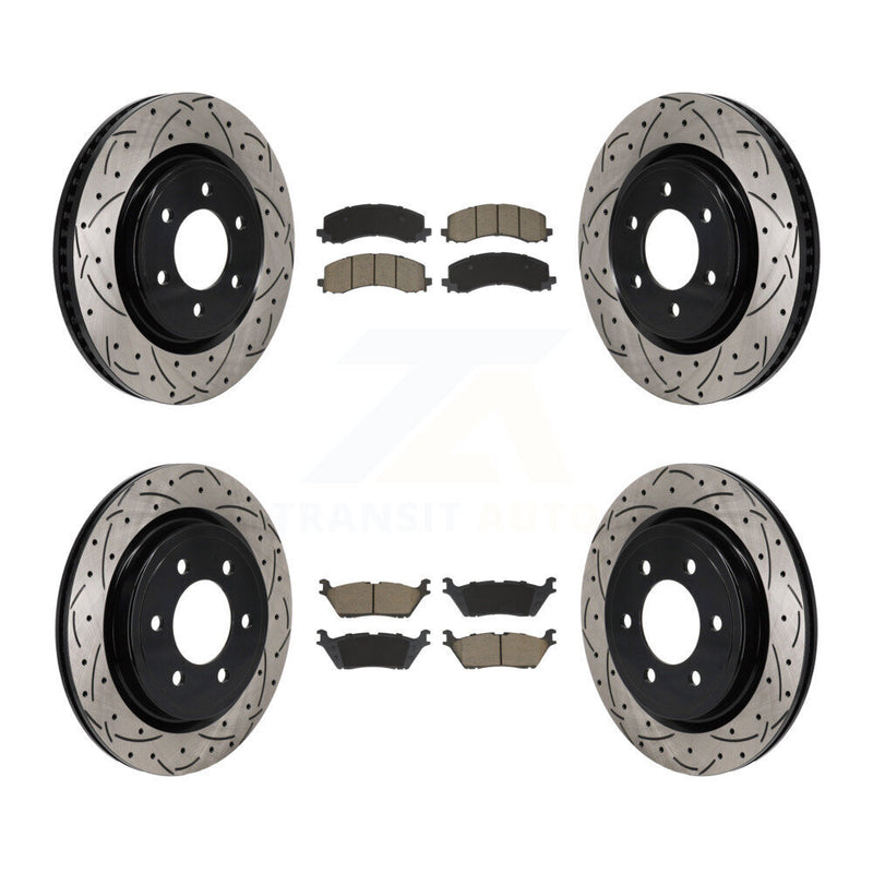 Transit Auto KDC-101197 Disc Brake Kit for 2021-2025 Ford Expedition, Lincoln Navigator, Ford F-150 - Front and Rear product image