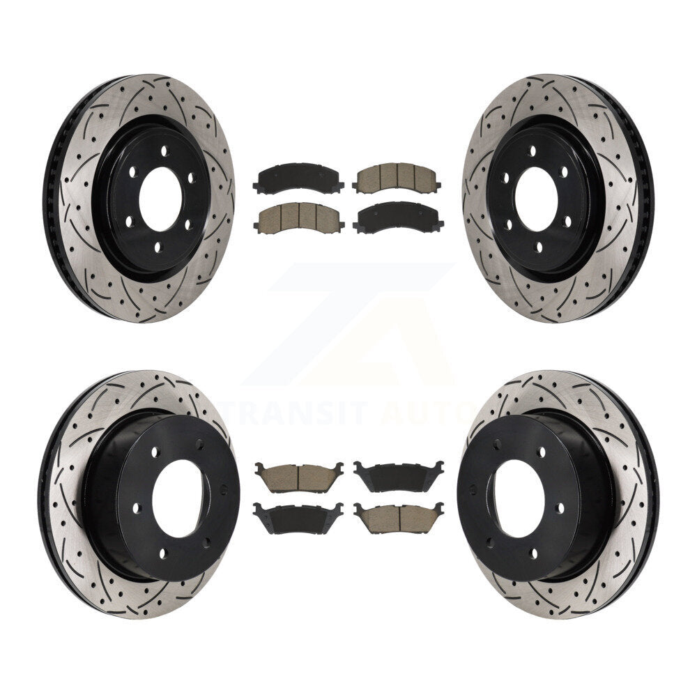 Transit Auto KDC-101198 Disc Brake Kit for 2022-2023 Ford Bronco - Front and Rear product image