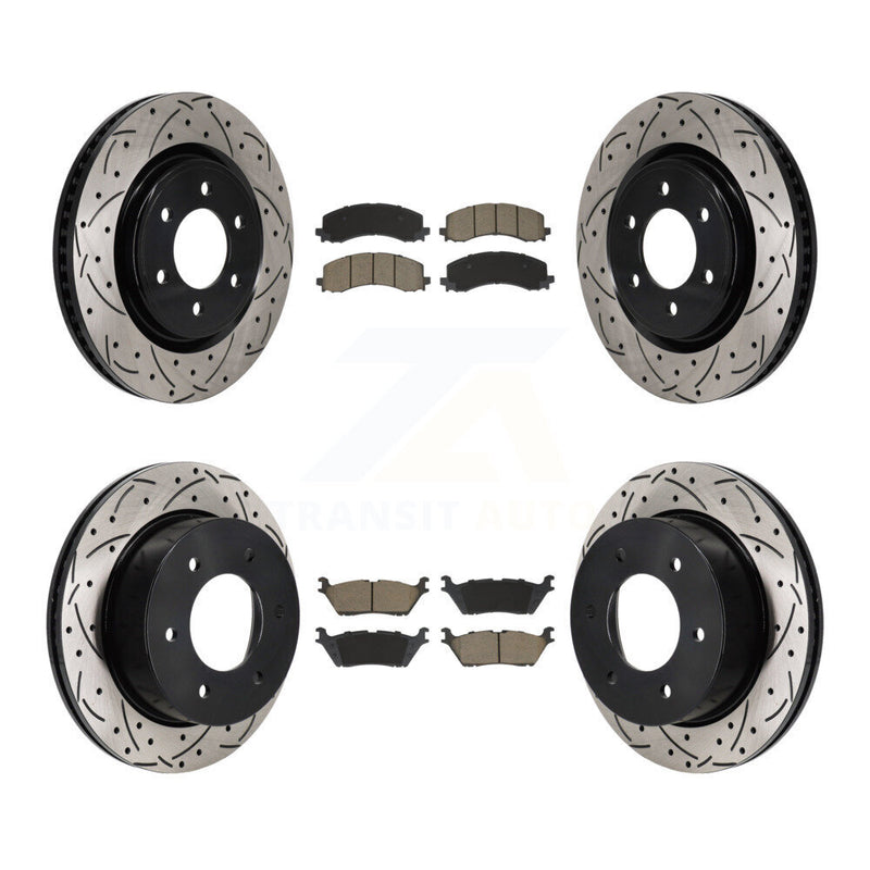 Transit Auto KDC-101198 Disc Brake Kit for 2022-2023 Ford Bronco - Front and Rear product image