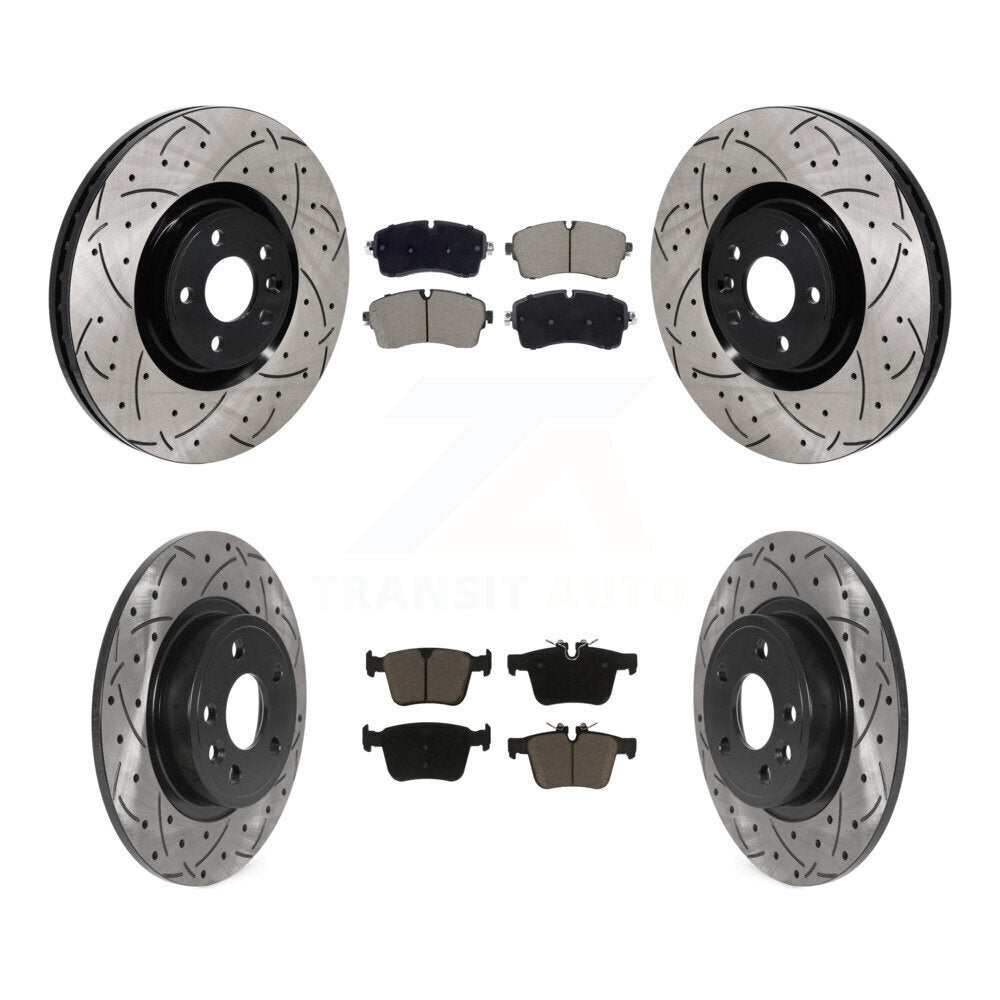 Transit Auto KDC-101206 Disc Brake Kit for 2018-2020 Jaguar E-Pace - Front and Rear product image