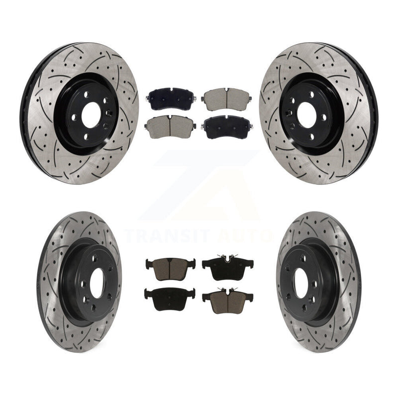 Transit Auto KDC-101206 Disc Brake Kit for 2018-2020 Jaguar E-Pace - Front and Rear product image