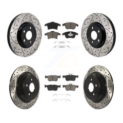 Transit Auto KDC-101214 Disc Brake Kit for 2017-2020 Lincoln MKZ - Front and Rear product image