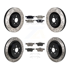 Transit Auto KDC-101215 Disc Brake Kit for 2019 Ford Edge - Front and Rear product image