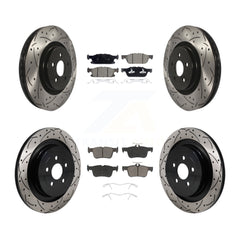 Transit Auto KDC-101216 Disc Brake Kit for 2019-2023 Lincoln Nautilus - Front and Rear product image