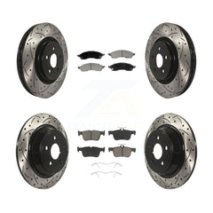 Transit Auto KDC-101218 Disc Brake Kit for 2022-2023 Lincoln Nautilus - Front and Rear product image