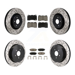 Transit Auto KDC-101220 Disc Brake Kit for 2017 Subaru BRZ - Front and Rear product image