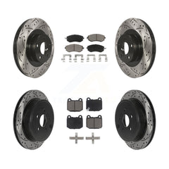 Transit Auto KDC-101221 Disc Brake Kit for 2017 Subaru BRZ - Front and Rear product image