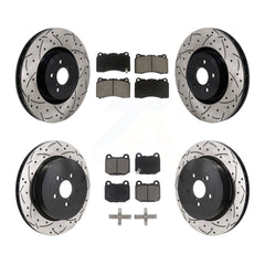 Transit Auto KDC-101222 Disc Brake Kit for 2017-2020 Toyota 86, Subaru BRZ - Front and Rear product image