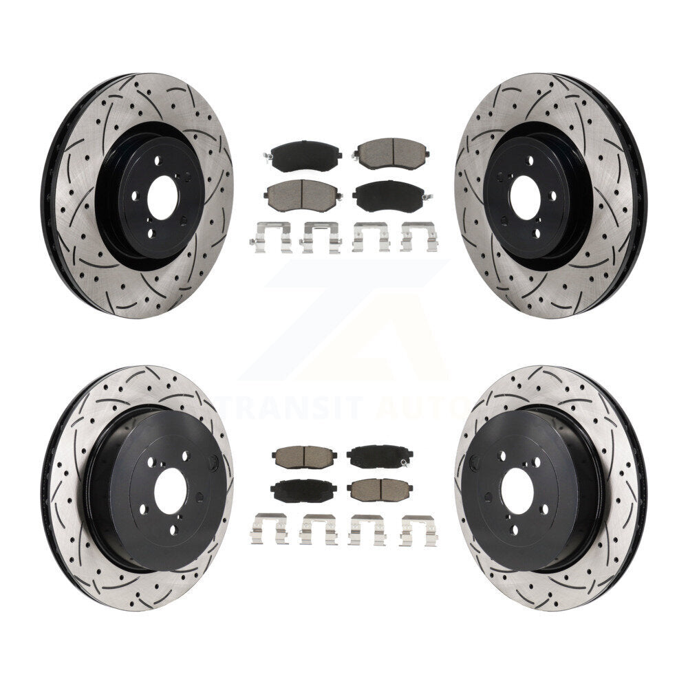 Transit Auto KDC-101223 Disc Brake Kit for 2019 Toyota 86 - Front and Rear product image
