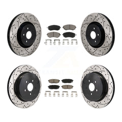 Transit Auto KDC-101223 Disc Brake Kit for 2019 Toyota 86 - Front and Rear product image