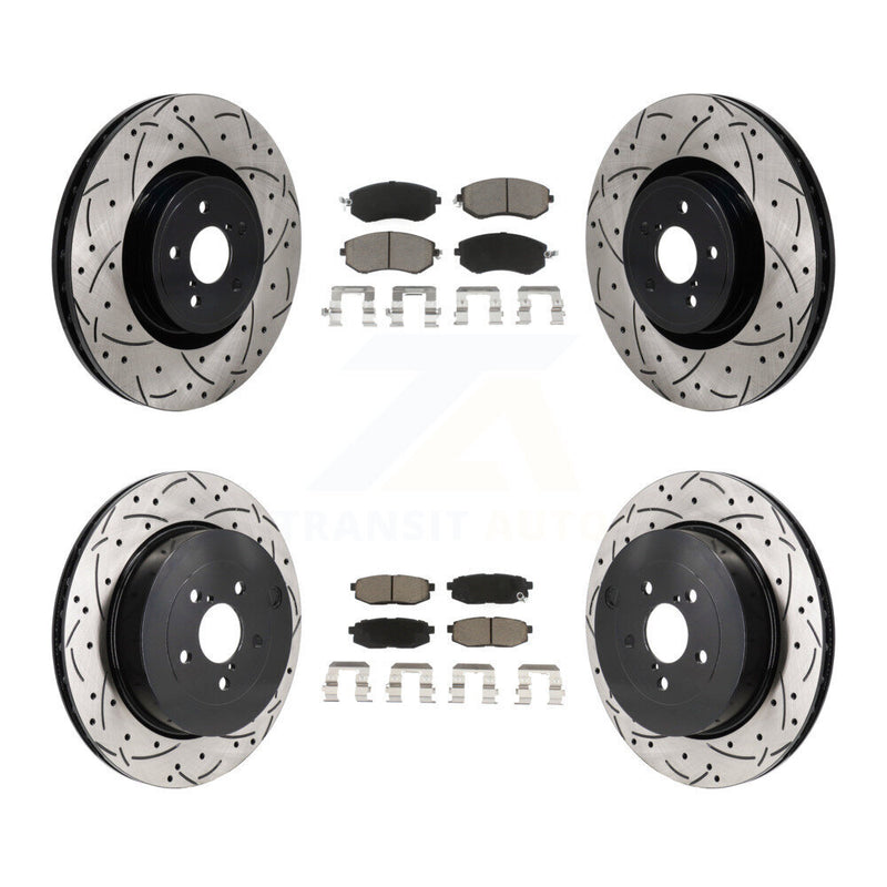 Transit Auto KDC-101223 Disc Brake Kit for 2019 Toyota 86 - Front and Rear product image
