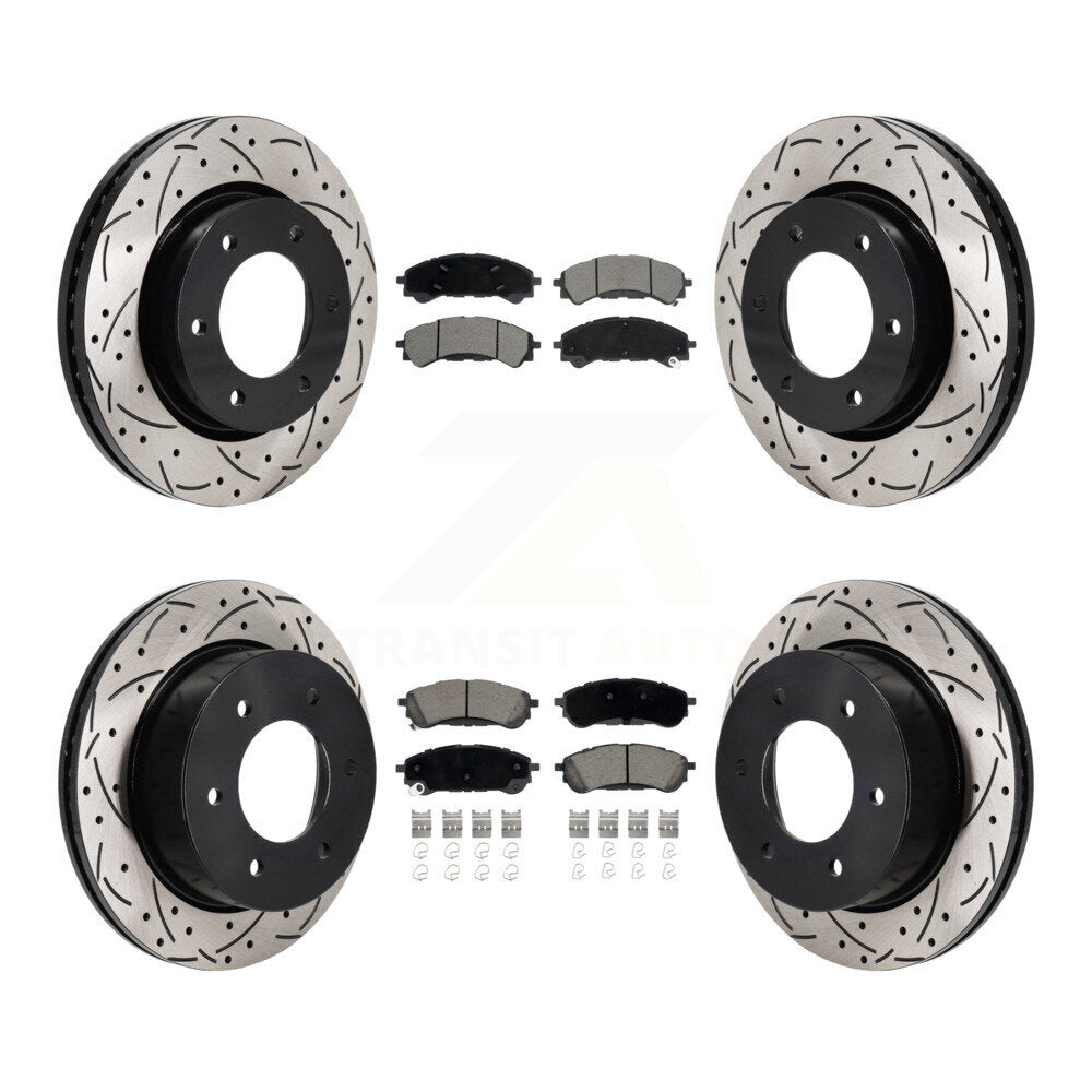 Transit Auto KDC-101224 Disc Brake Kit for 2019-2023 Ford Ranger - Front and Rear product image
