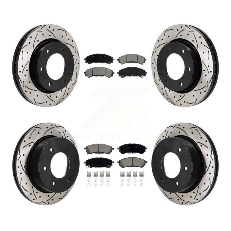 Transit Auto KDC-101224 Disc Brake Kit for 2019-2023 Ford Ranger - Front and Rear product image