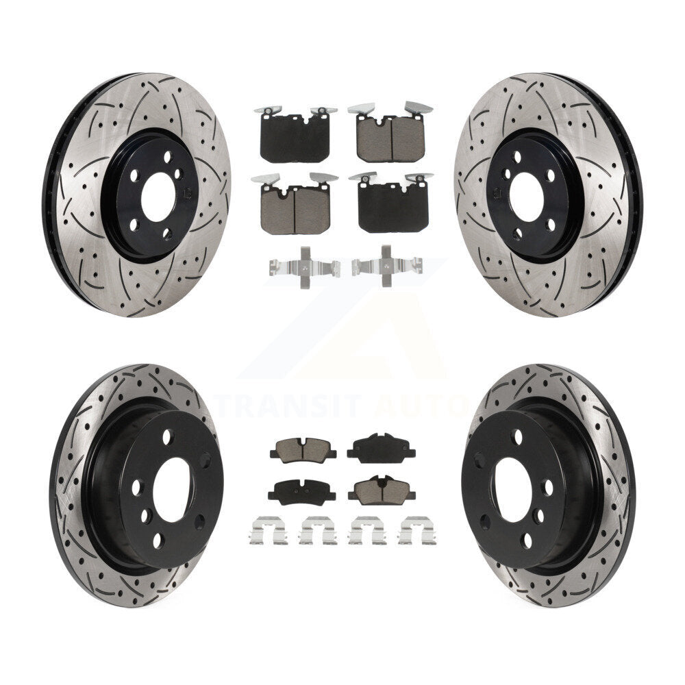 Transit Auto KDC-101229 Disc Brake Kit for 2020-2022 Mini Cooper - Front and Rear product image