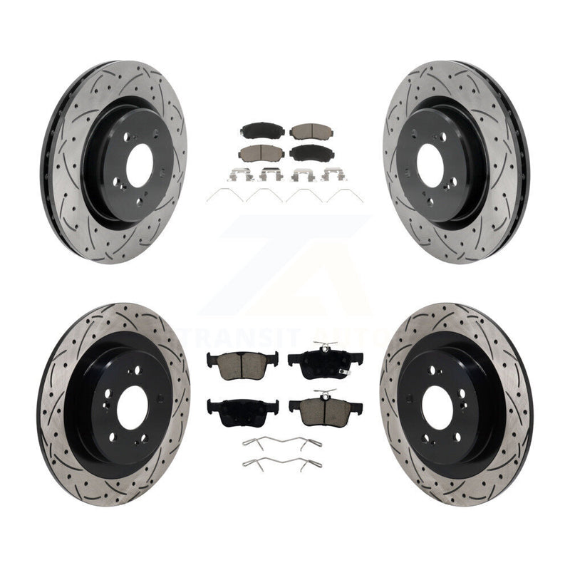 Transit Auto KDC-101231 Disc Brake Kit for 2021-2023 Acura TLX - Front and Rear product image