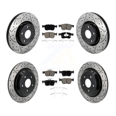 Transit Auto KDC-101233 Disc Brake Kit for 2020-2023 Ford Bronco Sport, Lincoln Corsair, Ford Escape - Front and Rear product image