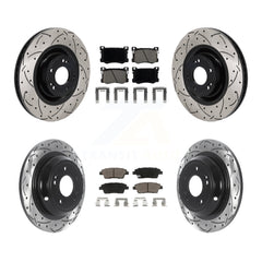 Transit Auto KDC-101234 Disc Brake Kit for 2015-2017 Genesis G80, Hyundai Genesis - Front and Rear product image