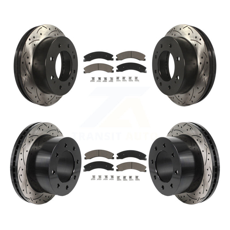 Transit Auto KDC-101235 Disc Brake Kit for 2011-2019 Chevrolet Silverado 3500 HD, GMC Sierra 3500 HD - Front and Rear product image