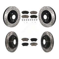 Transit Auto KDC-101236 Disc Brake Kit for 2021 Mazda 6 - Front and Rear product image