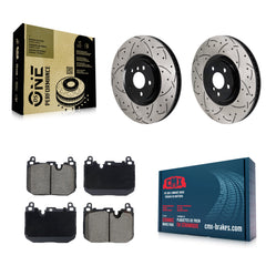 Transit Auto KDC-101239 Disc Brake Kit for 2019-2024 BMW M235i xDrive Gran Coupe, BMW 228i Gran Coupe, Mini Cooper Clubman & more - Front product image