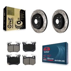Transit Auto KDC-101245 Disc Brake Kit for 2018-2023 Genesis G70, Kia Stinger - Rear product image