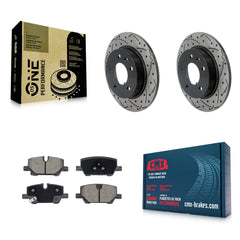 Transit Auto KDC-101256 Disc Brake Kit for 2020-2024 Chevrolet Trailblazer, Buick Encore GX - Rear product image