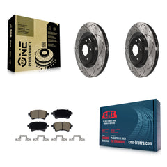 Transit Auto KDC-101257 Disc Brake Kit for 2020-2023 Audi A4 allroad, Audi A4 Quattro, Audi A5 Quattro & more - Rear product image