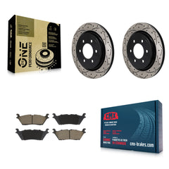 Transit Auto KDC-101261 Disc Brake Kit for 2021-2025 Ford F-150 Lightning, Ford Expedition, Lincoln Navigator & more - Rear product image
