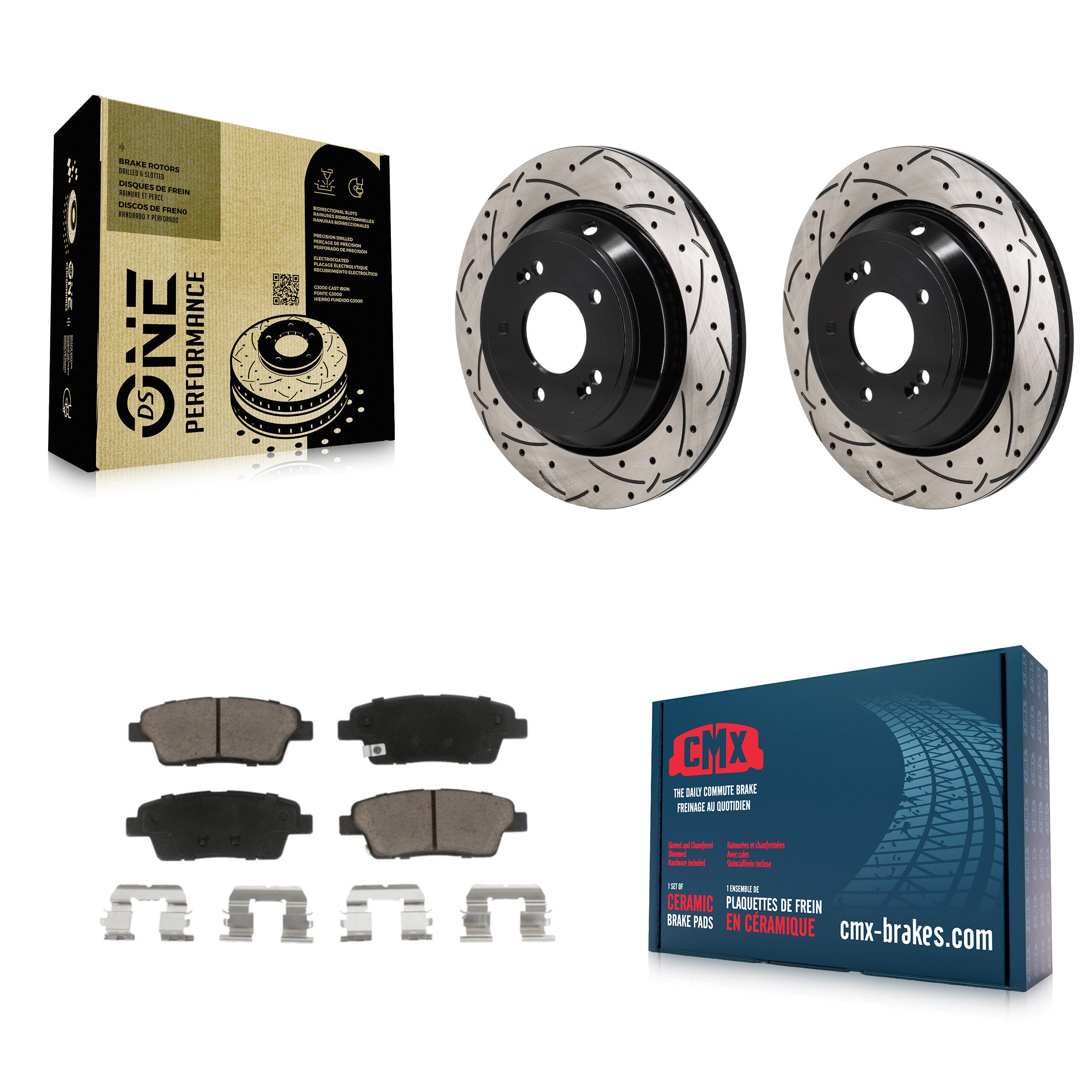 Transit Auto KDC-101281 Disc Brake Kit for 2015 Kia K900 - Rear product image