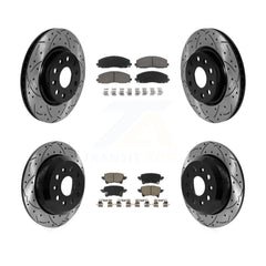 Transit Auto KDC-101288 Disc Brake Kit for 2021 Jeep Wrangler - Front and Rear product image