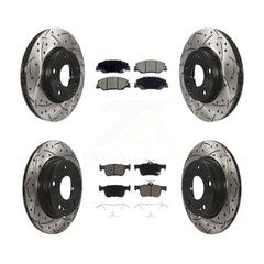 Transit Auto KDC-101289 Disc Brake Kit for 2022-2024 Honda Civic - Front and Rear product image