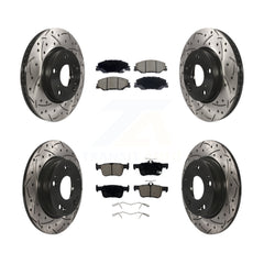 Transit Auto KDC-101290 Disc Brake Kit for 2019-2022 Honda Insight - Front and Rear product image