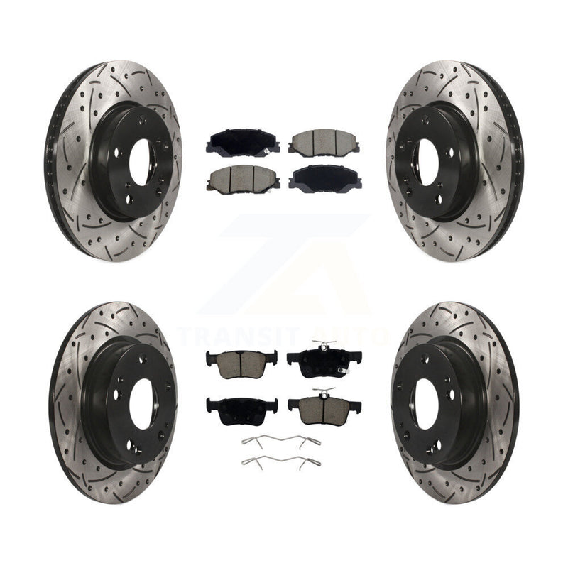 Transit Auto KDC-101290 Disc Brake Kit for 2019-2022 Honda Insight - Front and Rear product image